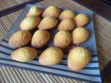 Petites madeleines au citron