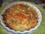 Quiche sans pâte aux blettes