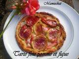 Tarte fine pomme figue