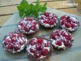 Tartelettes chocolat et framboises