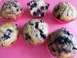 Muffins aux myrtilles