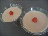 Panna cotta aux fraises Tagada