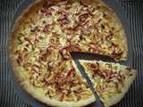 Tarte aux oignons et lardons