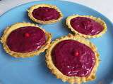 Tartelettes au  fruits rouges-curd 