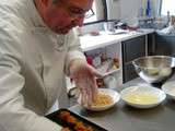 Atelier de cuisine  La Poule au pot  de Jean Plouzennec (troisième partie) Les panellets aux pignons