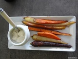 Carottes rôties au miel, yaourt au tahini de Yotam Ottolenghi