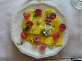 Carpaccio d'ananas de Jamie Oliver