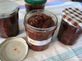 Chutney de figues aux fruits secs