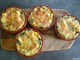 Clafoutis de courgette et feta au zaatar