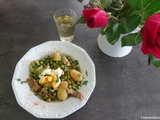 Cocotte de légumes des beaux jours et œuf poché d'Hélène Darroze