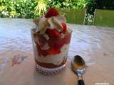 Eton Mess à la rhubarbe