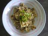 Farfalle aux champignons de Jamie Oliver