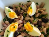 Fasolia Salata - Salade grecque de haricots