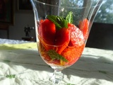 Fraises au Cointreau