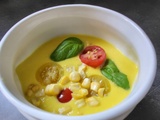 Gaspacho doux de maïs