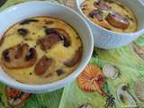 Gratin de champignons en ramequins