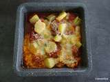 Gratin de pommes de terre aux tomates et taleggio