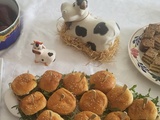 Mini burgers au magret de canard fumé