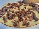 Parmentier de canard à la purée de topinambours