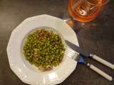 Petit pois avec du lard de Pellegrino Artusi