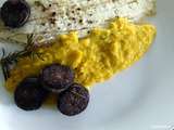 Polenta, boudin et poisson de Simone Zanoni