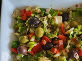 Salade algérienne aux aubergines