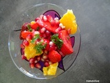 Salade de fruits .... ne serait-ce que pour les couleurs