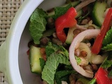 Salade de lentilles