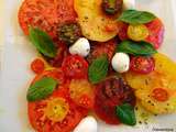 Salade de tomates à l'ancienne