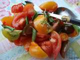 Salade de tomates anciennes de Jamie Oliver