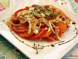 Salade de tomates et fenouil