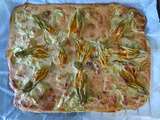 Scarpaccia salata - tarte aux courgettes