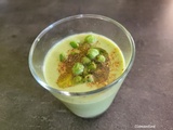 Soupe froide aux petits pois