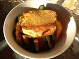 Croque-monsieur vegetal sans gluten sans lactose