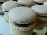 Macarons au chocolat caramel