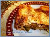 Lasagnes poulet /champignons /courgettes