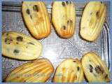 Madeleines aux clémentines et chocolat