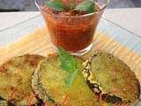 Aubergines panées et sauce tomate-basilic (pour 6 personnes)