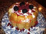 Charlotte aux fraises (pour 6 personnes)