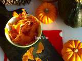 Chips de courge butternut