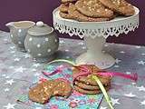 Cookies au Nutella et pépites de chocolat blanc (pour une vingtaine)