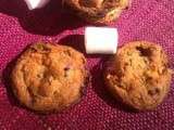 Cookies aux pépites de chocolat, noisettes et Chamallows (pour 18 environ)