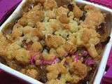 Crumble de légumes (pour 4 personnes)