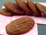 Madeleines amandes et chocolat