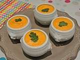 Mousseline de carottes au lait de coco (pour 5 mini cocottes)