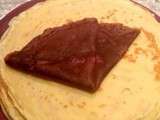 Pâte à crêpes tout chocolat