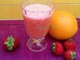 Smoothie fraise/orange