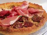 Tarte aux figues et jambon cru (pour 6 personnes)