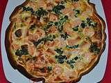 Tarte saumon épinard (pour 6 personnes)