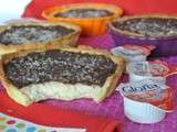 Tartelettes chocolat et noix de coco #partenariat Gloria (pour 4 personnes)